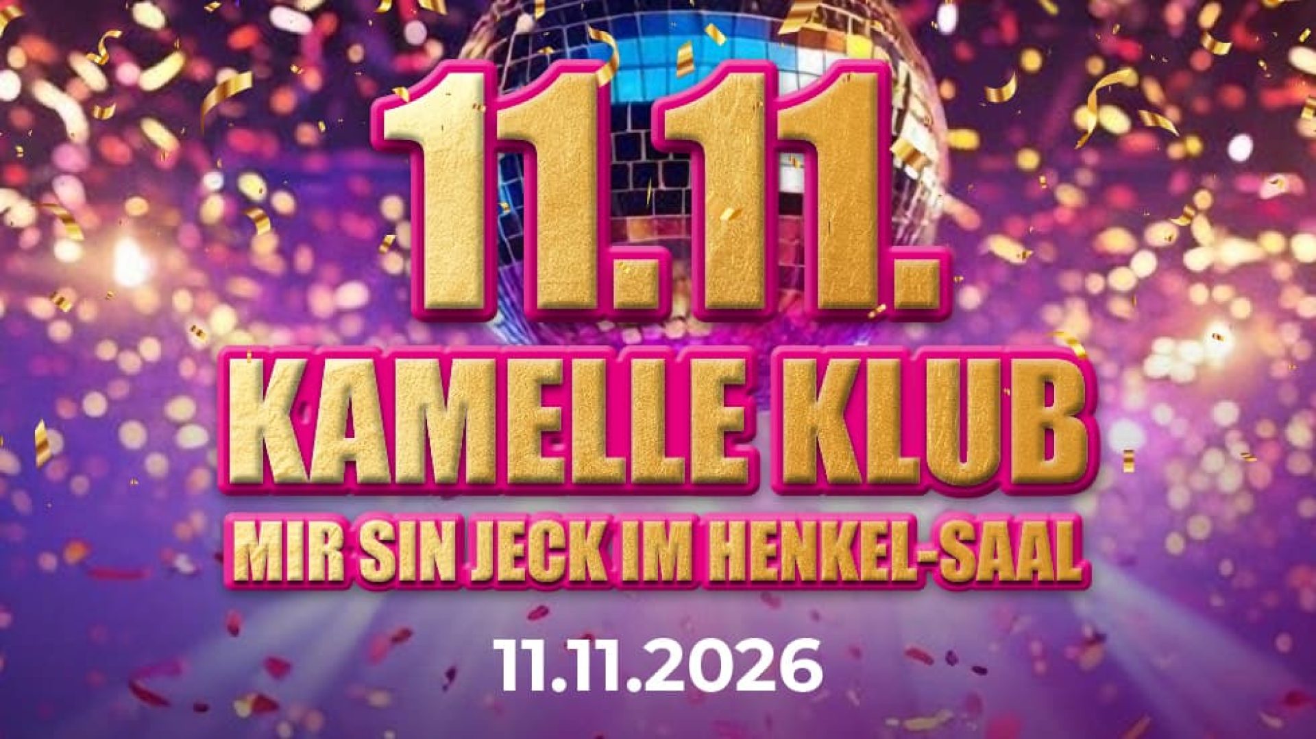 "Kamelle Klub" 2026