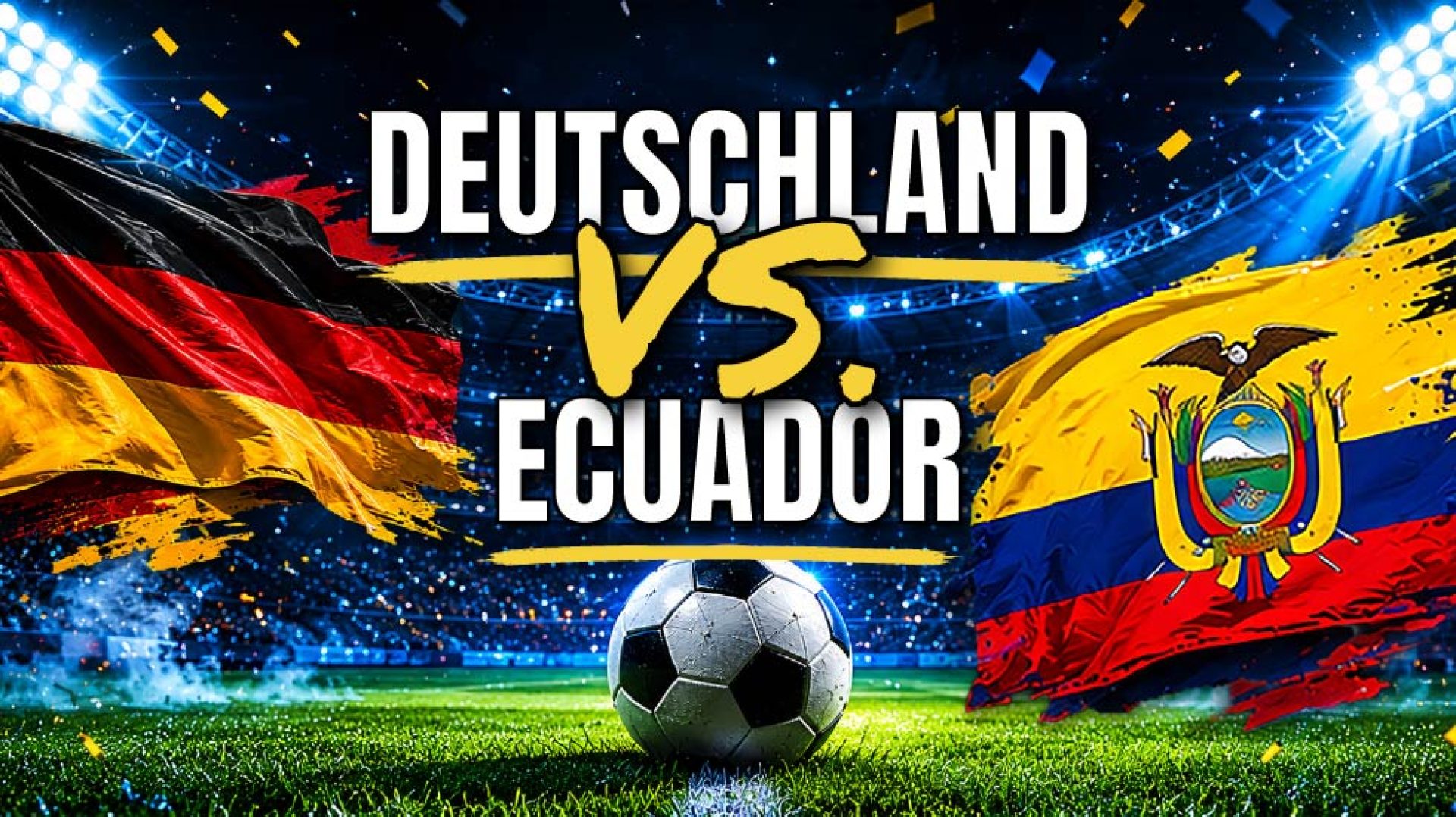 Deutschland vs. Ecuador